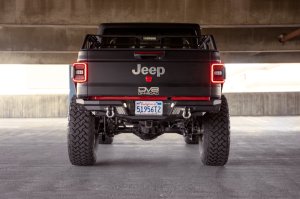 Jeep Gladiator JT Rear Bumper - DV8 Offroad - MTO Series - Micro-texture black - `20-`23